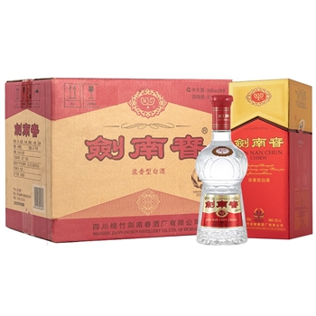 剑南春 水晶剑 52°整箱装
