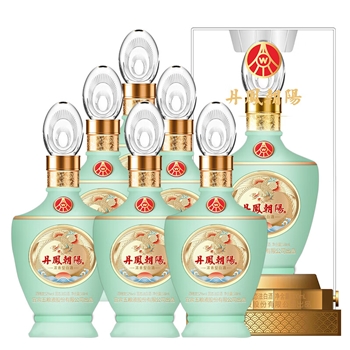 五粮液丹凤朝阳凤于飞蓝