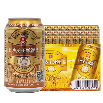 百士小麦王啤酒