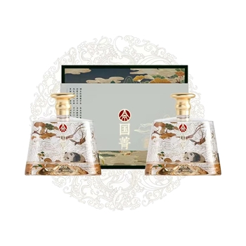 五粮液 国菁 忆巴蜀熊猫酒 整箱