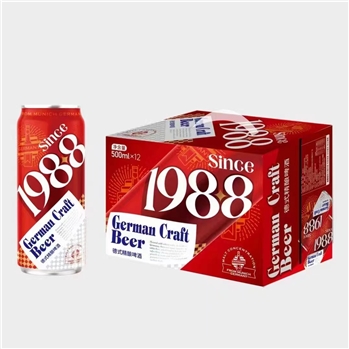 哈霖1988德式精酿 啤酒 50箱起订