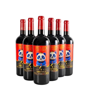 王朝天阳酒庄蓝熊猫30干红葡萄酒