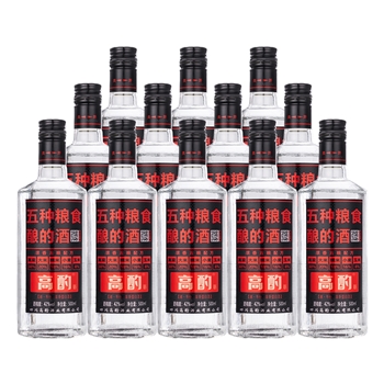 高酌酒 五种粮食酿的酒