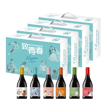 奈寇小青春干红葡萄酒  整箱