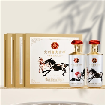 五粮液 富贵吉祥 书画双支礼盒  3盒
