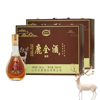珍茸鹿全酒露酒  38度