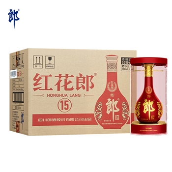 红花郎15 整箱装  新老款随机